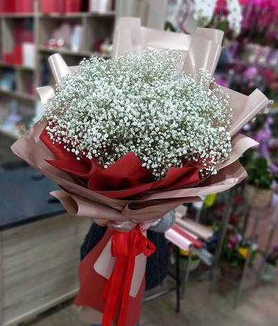 Букет цветов из: Гипсофила в Некрасовской