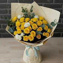 Букет цветов из:  Розы в Некрасовской