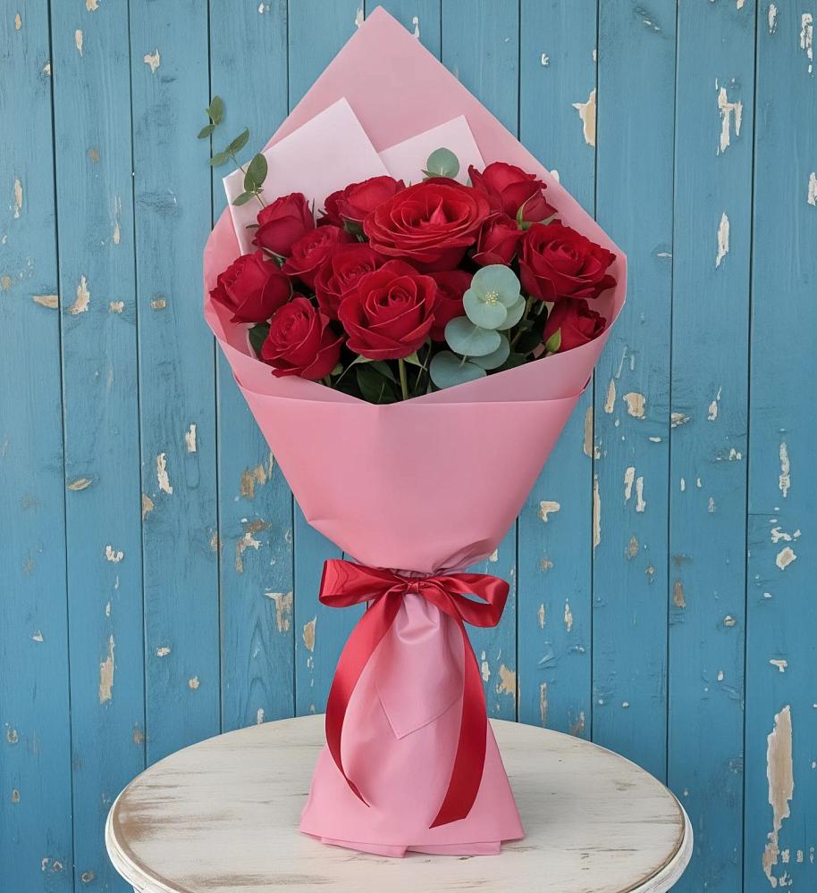 Букет цветов из: Розы в Некрасовской