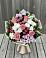 Букет цветов из: Альстромерии, Гвоздики, Розы и Хризантемы в Некрасовской