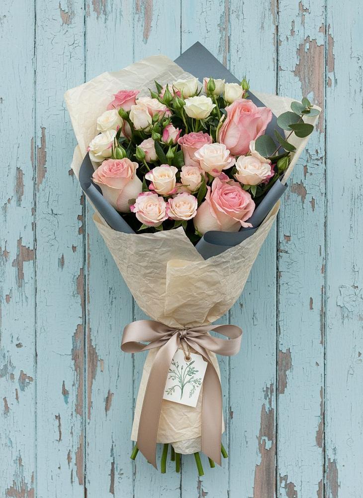 Букет цветов из: Розы в Некрасовской