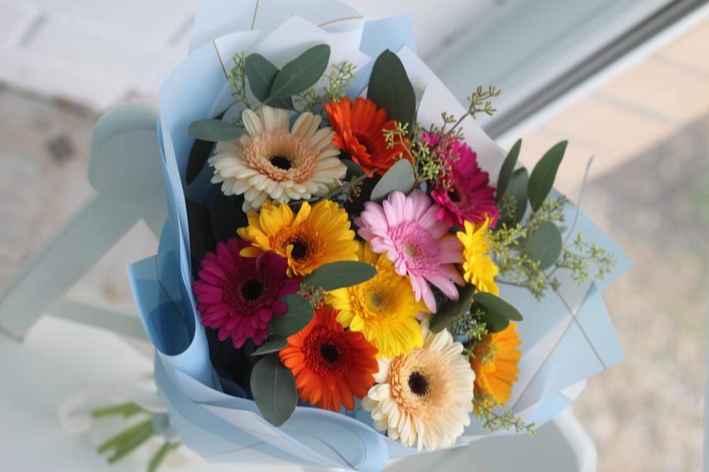 Букет цветов из: Герберы в Некрасовской