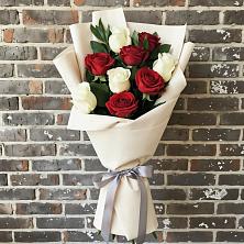 Букет цветов из:  Розы в Некрасовской