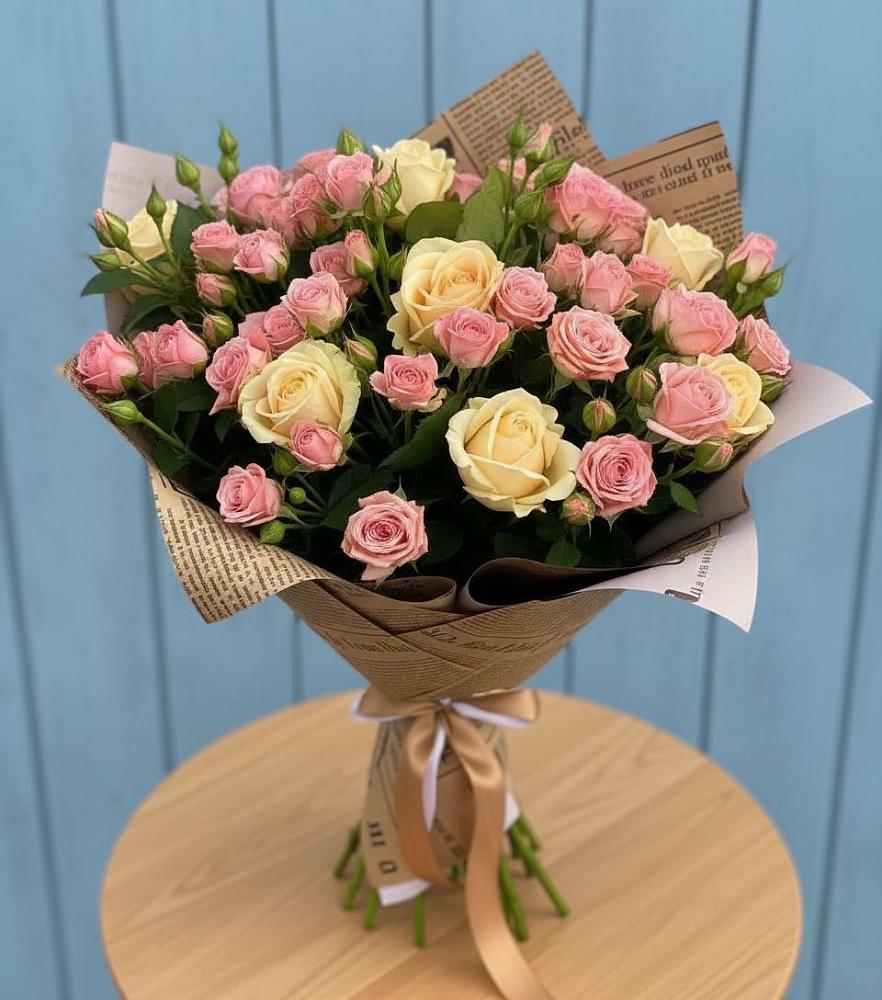 Букет цветов из: Розы в Некрасовской