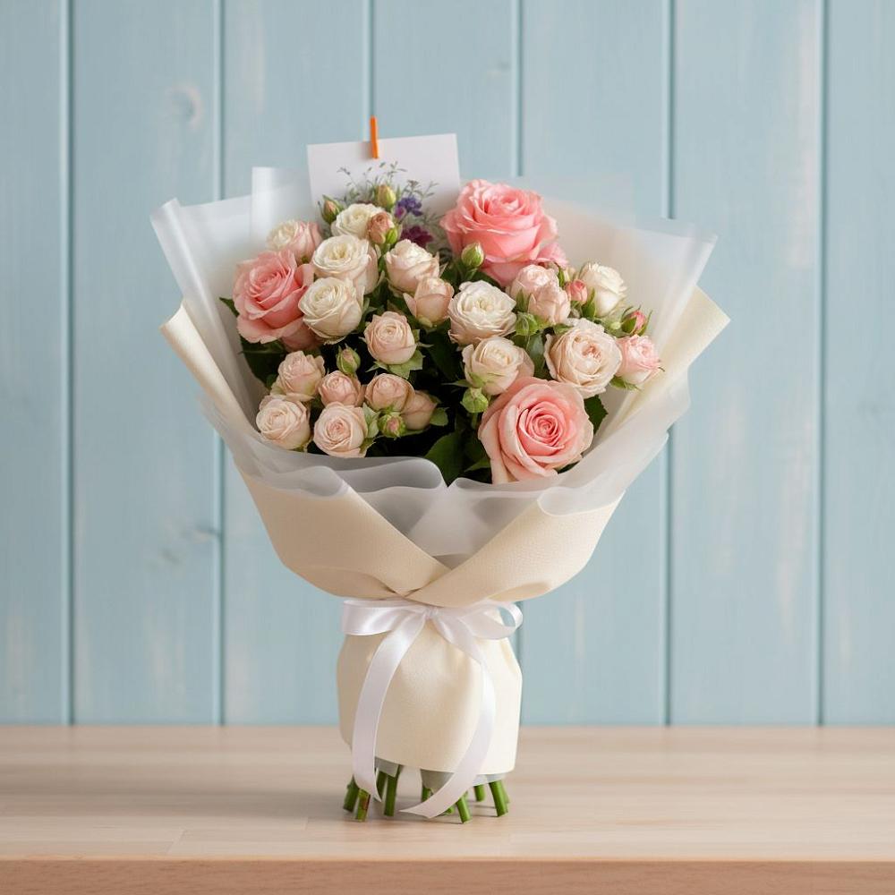 Букет цветов из: Розы в Некрасовской