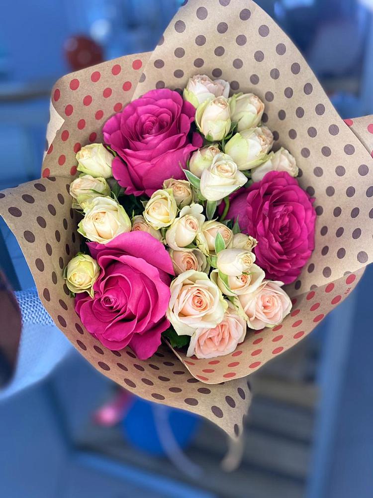 Букет цветов из: Розы в Некрасовской