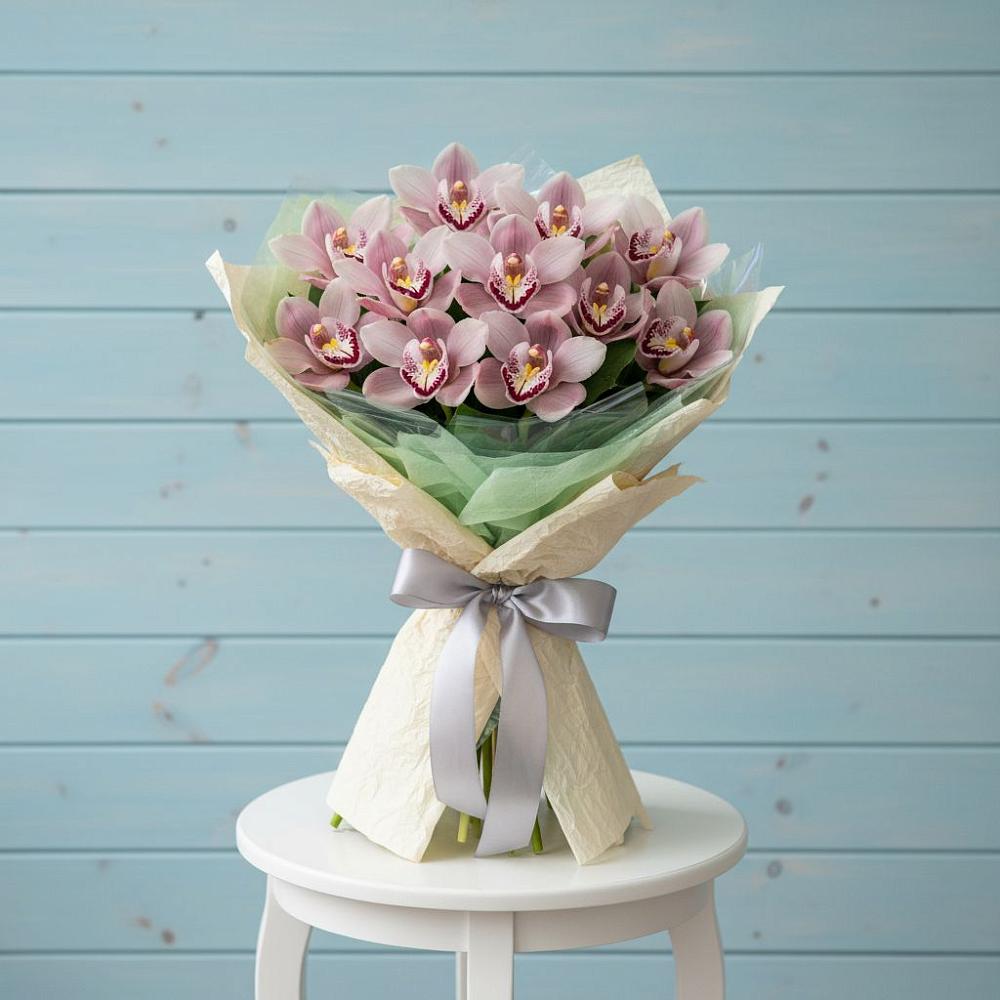 Букет цветов из: Орхидеи и Розы в Некрасовской