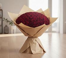 Букет 101 Красная роза в Некрасовской