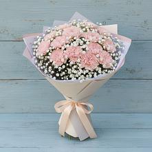 Букет цветов из:  Гвоздики в Некрасовской