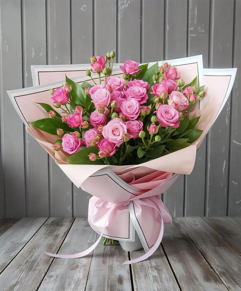 Букет Розовый кустик в Некрасовской