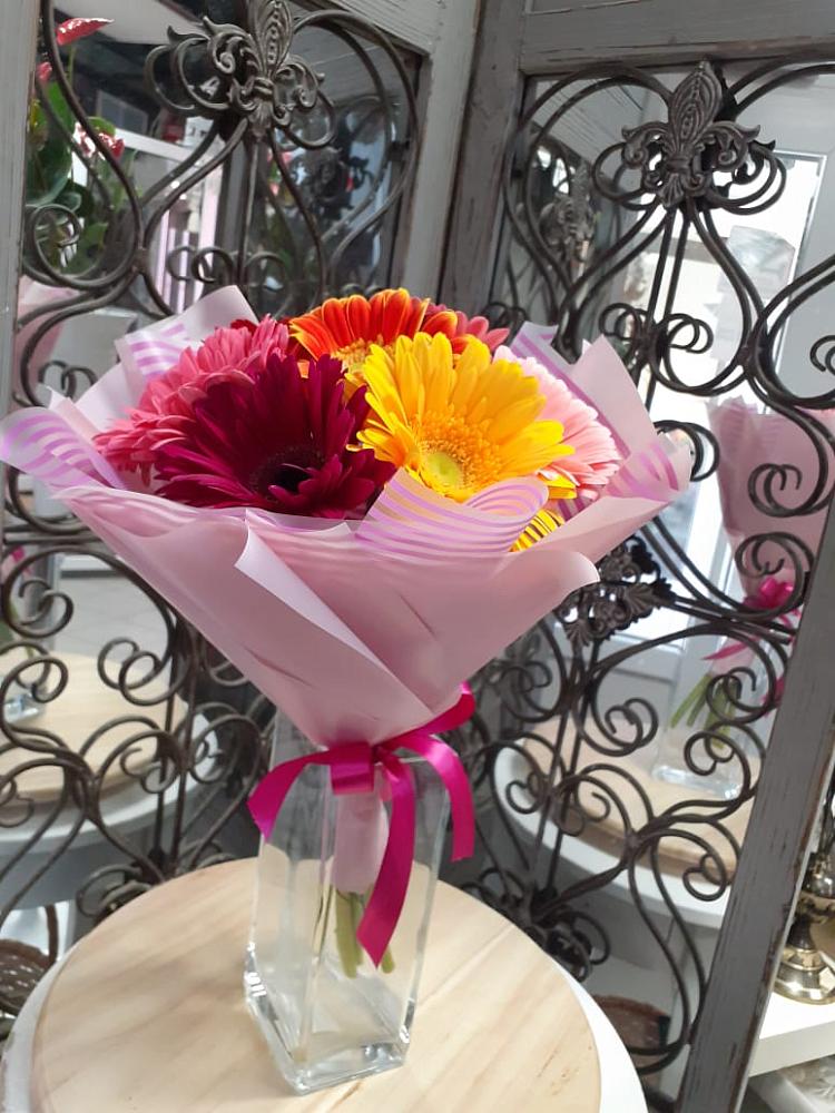 Букет цветов из: Герберы в Некрасовской