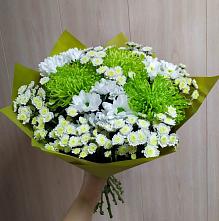 Букет цветов из:  Хризантемы #REPLACE_PRED# Некрасовской