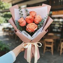 Букет цветов из:  Розы в Некрасовской