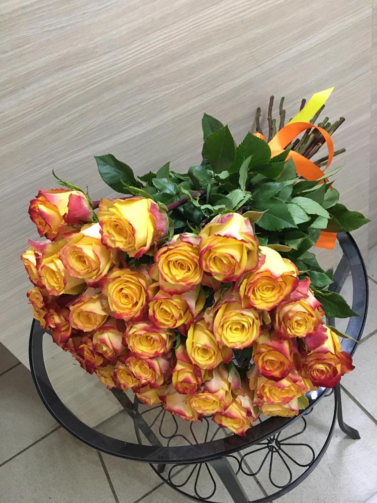 Букет Желтые розы в Некрасовской