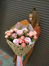 Букет цветов из:  Розы #REPLACE_PRED# Некрасовской
