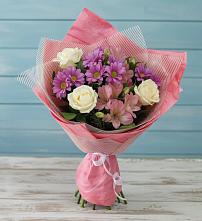 Букет цветов из:  Герберы в Некрасовской