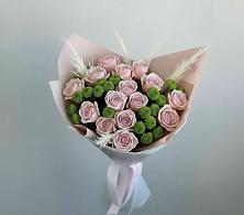 Букет цветов из:  Розы и Хризантемы в Некрасовской