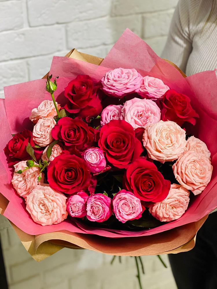 Букет цветов из: Розы в Некрасовской