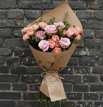 Букет цветов из:  Розы в Некрасовской
