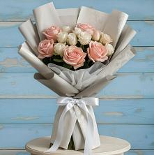 Букет цветов из:  Розы в Некрасовской