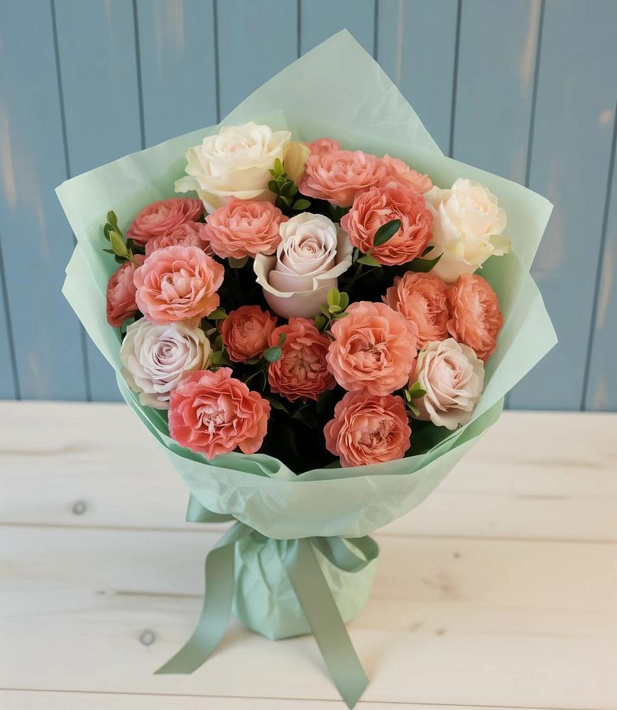 Букет цветов из: Розы в Некрасовской