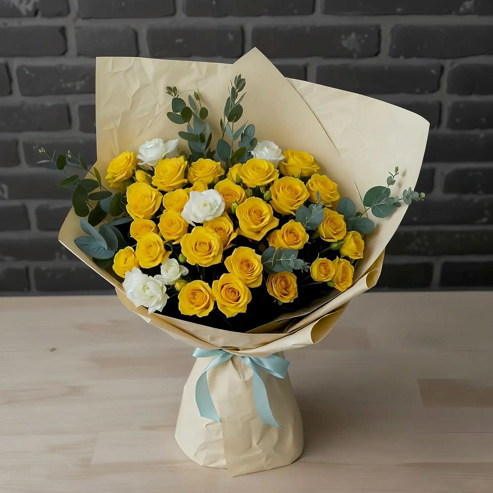 Букет цветов из: Розы в Некрасовской