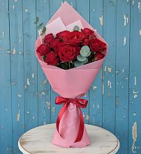 Букет цветов из:  Розы в Некрасовской