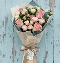 Букет цветов из:  Розы в Некрасовской