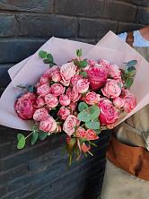 Букет цветов из:  Розы в Некрасовской