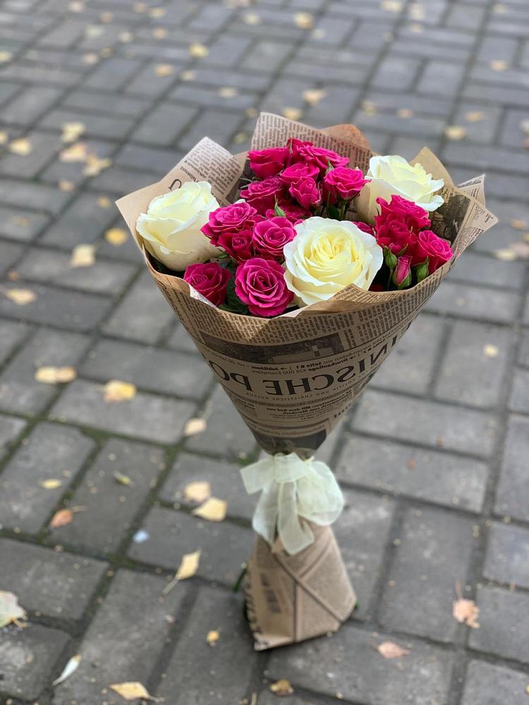 Букет цветов из: Розы в Некрасовской