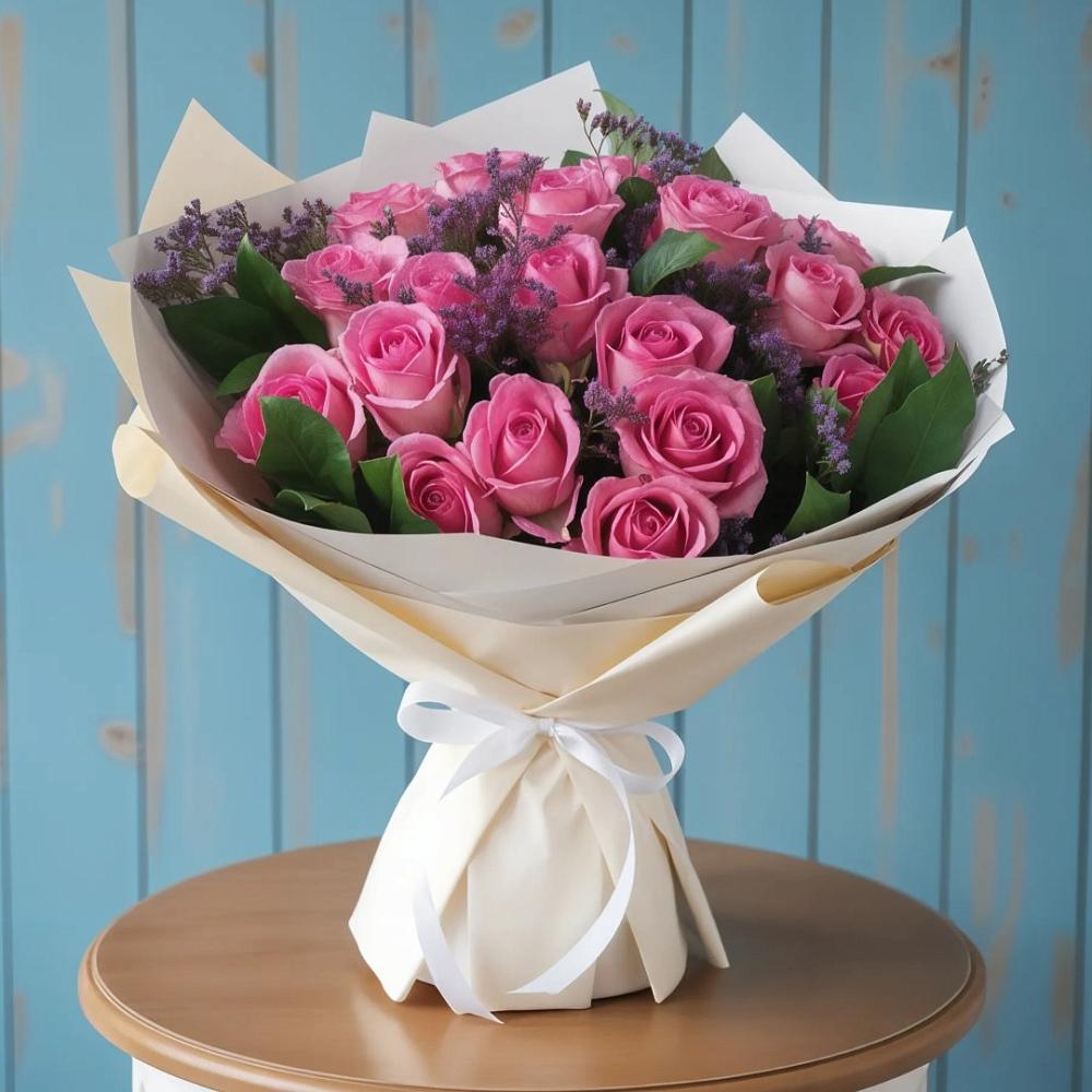 Букет цветов из: Розы в Некрасовской