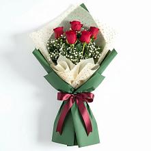 Букет цветов из:  Розы в Некрасовской