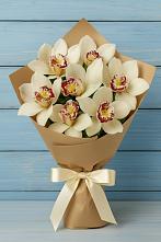Букет цветов из:  Орхидеи и Розы в Некрасовской